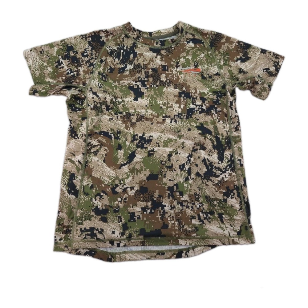 Sitka Shirt Mens XL Gore Optifade Camo Core Lightweight Crew Neck Hunting